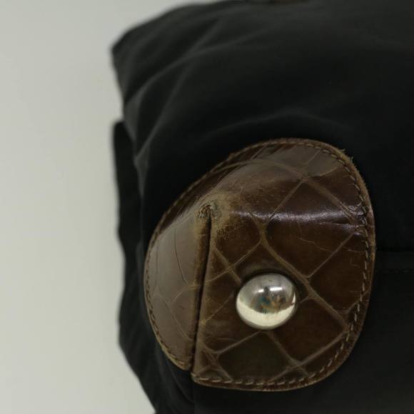 PRADA Hand Bag Nylon Black Auth 59229 - Picture 15 of 16